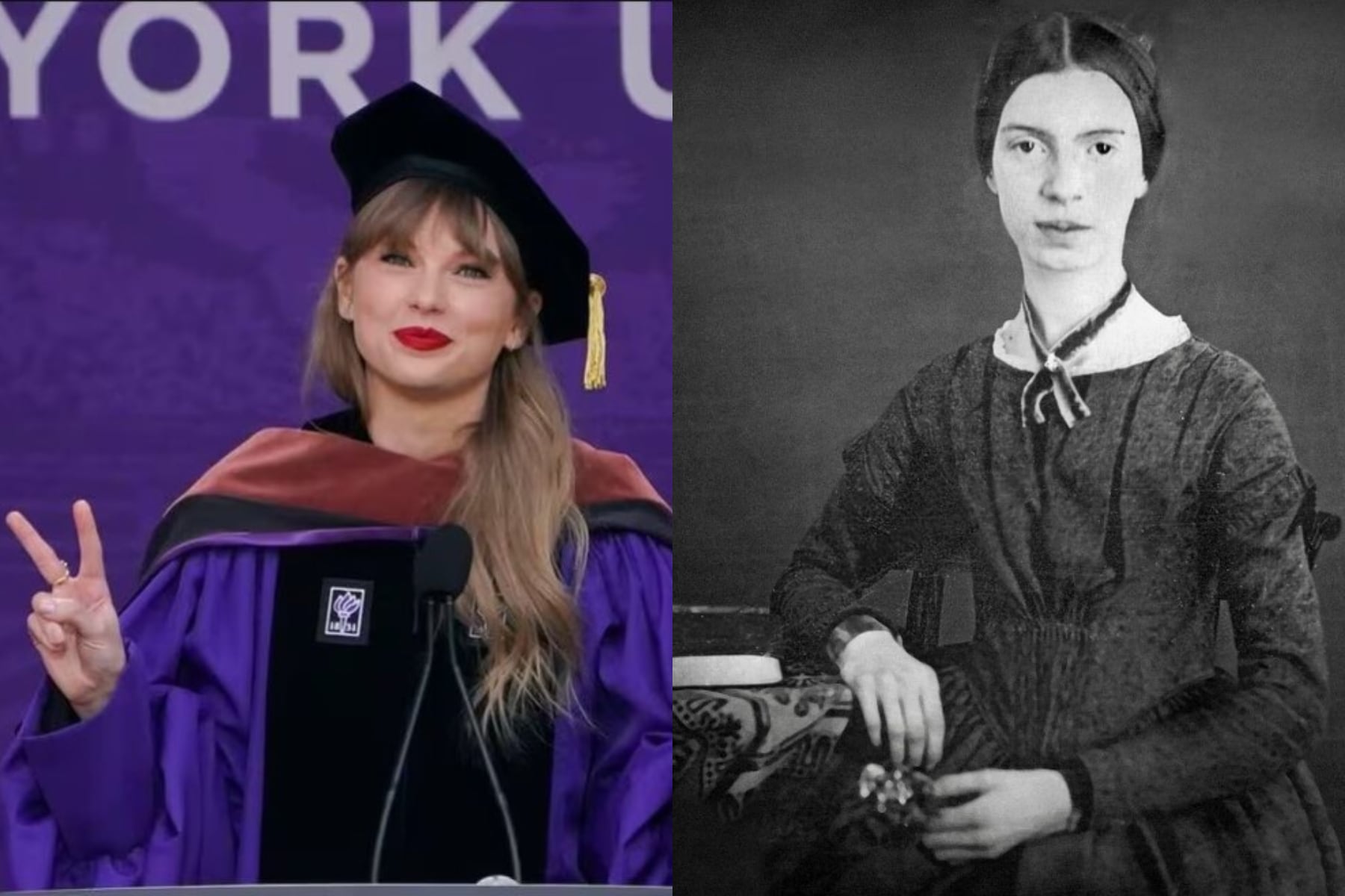 “Swift y Dickinson descienden de un inmigrante inglés del siglo XVII", setenciaron desde Ancestry