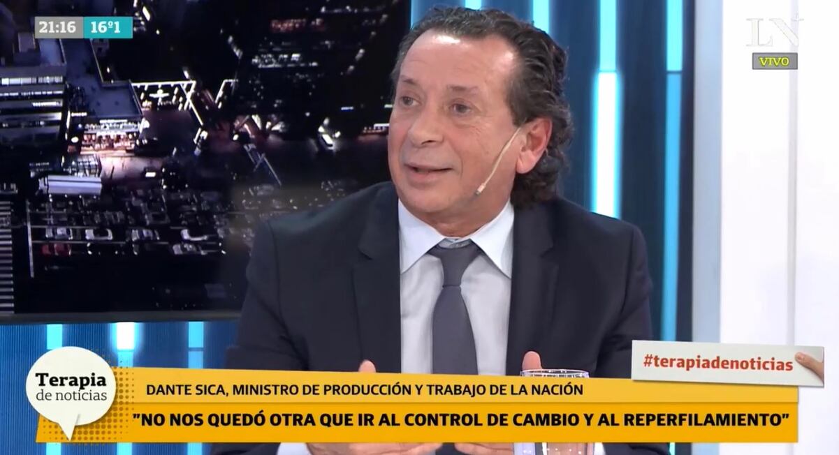 Sica dijo también que "para nosotros no va a a ser posible" que gane Fernández.