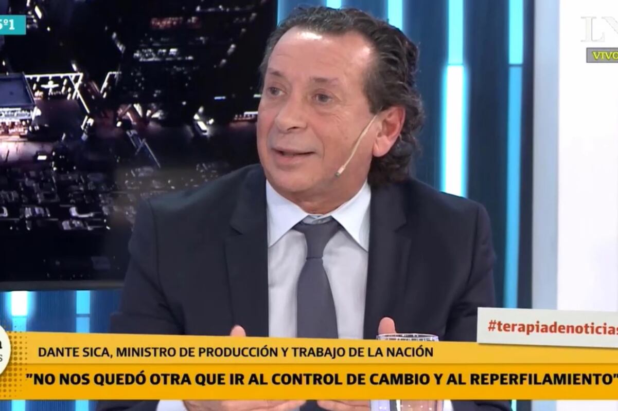 Sica dijo también que "para nosotros no va a a ser posible" que gane Fernández.