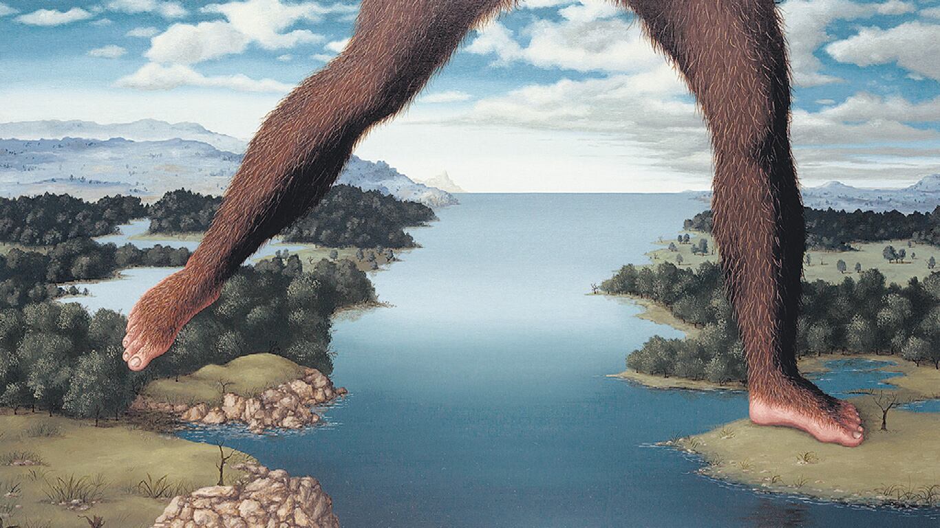 Coloso, 2016, óleo sobre tela