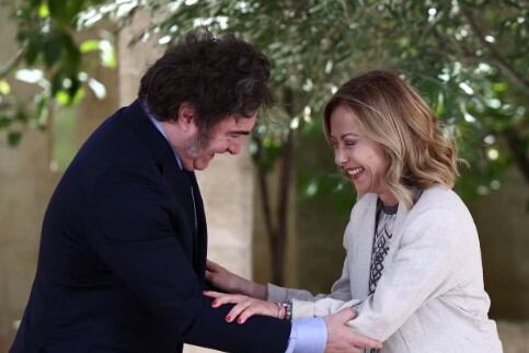Giorgia Meloni, como líder de la ultraderechista manifestó abiertamente su apoyo a las políticas económicas de Javier Milei.