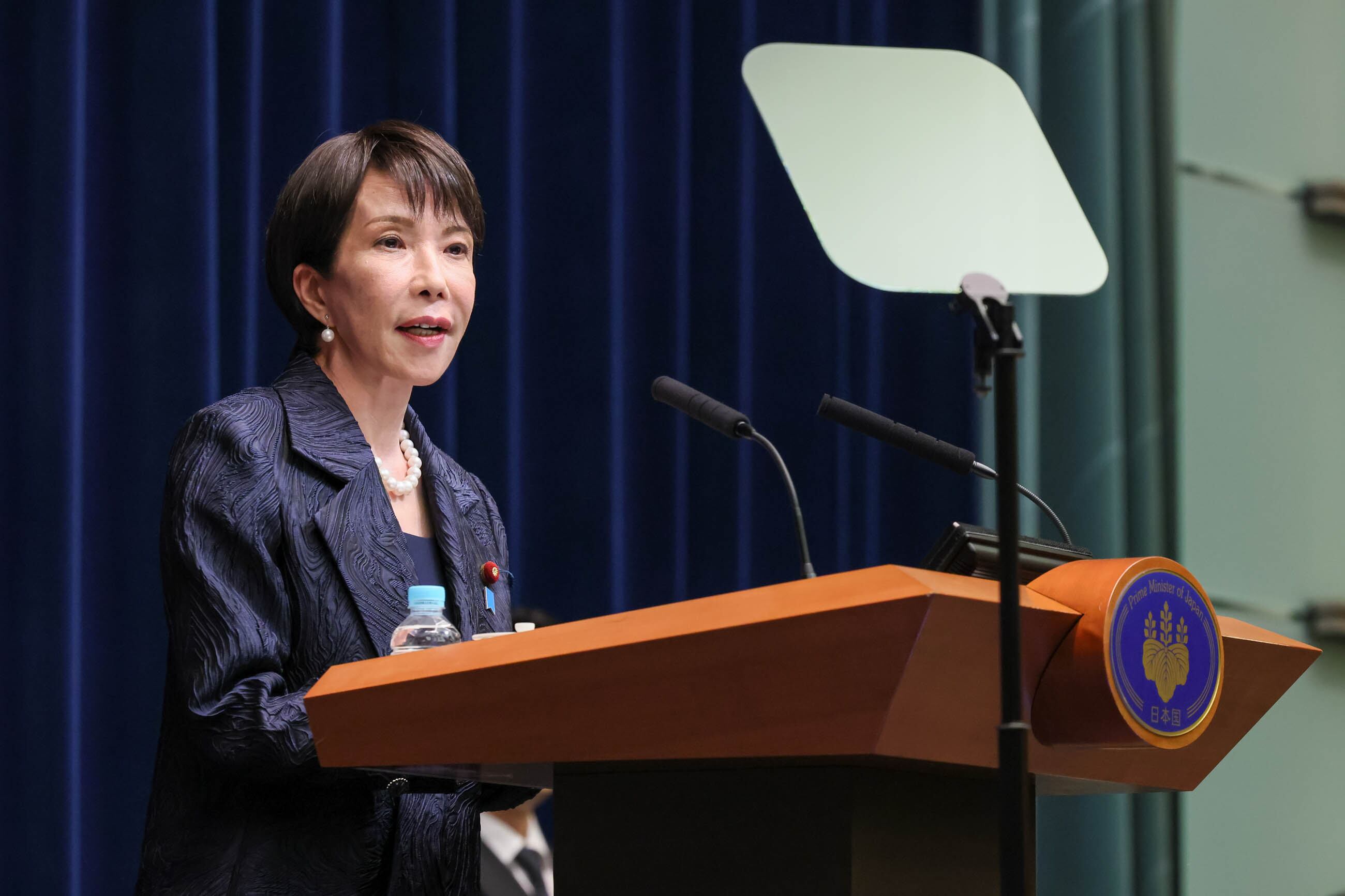 Sanae Takaichi es la nueva primera ministra de Japón.