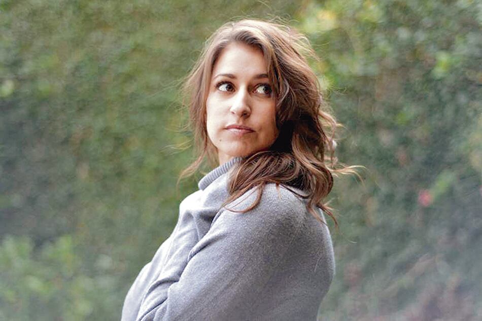 Rosario Albornoz antes de viajar a Mongolia. Esa ropa no sirve en el invierno de Ulan Bator.