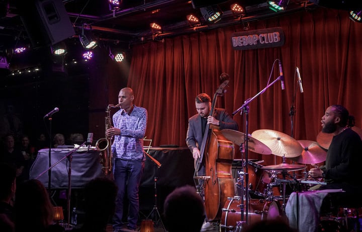 El extraordinario saxofonista Joshua Redman ofreció cuatro conciertos en Bebop Club.