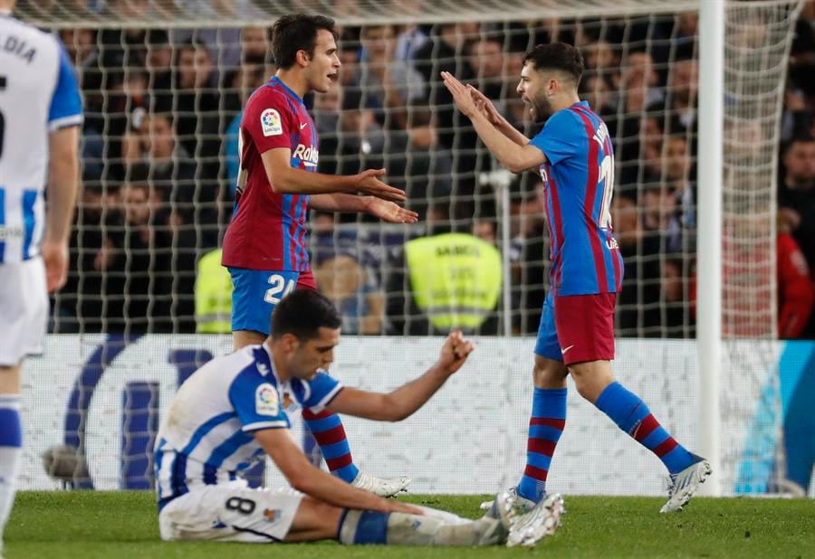Celebra el conjunto culé, lo lamenta Real Sociedad