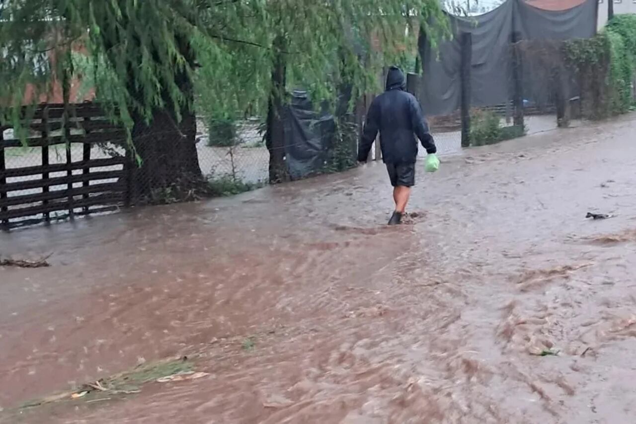 El temporal se produjo en horas de la mafrugada.