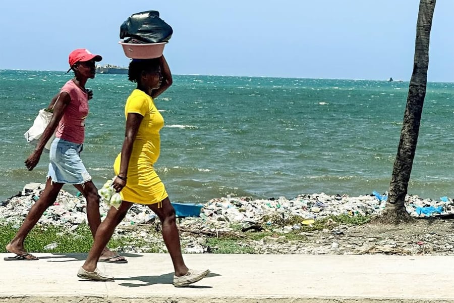 Mujeres haitianas en la lente de la artista Victoria Onélien.