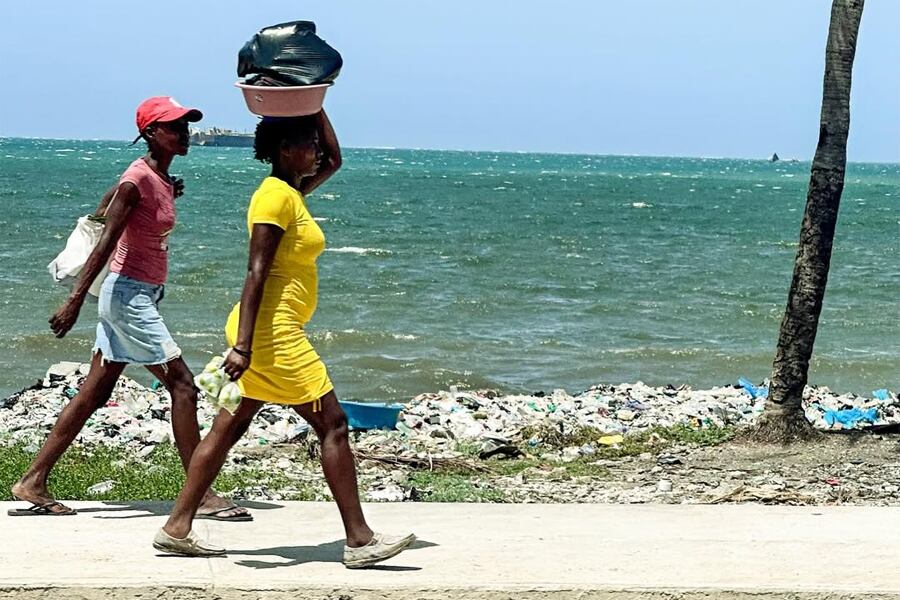 Mujeres haitianas en la lente de la artista Victoria Onélien.