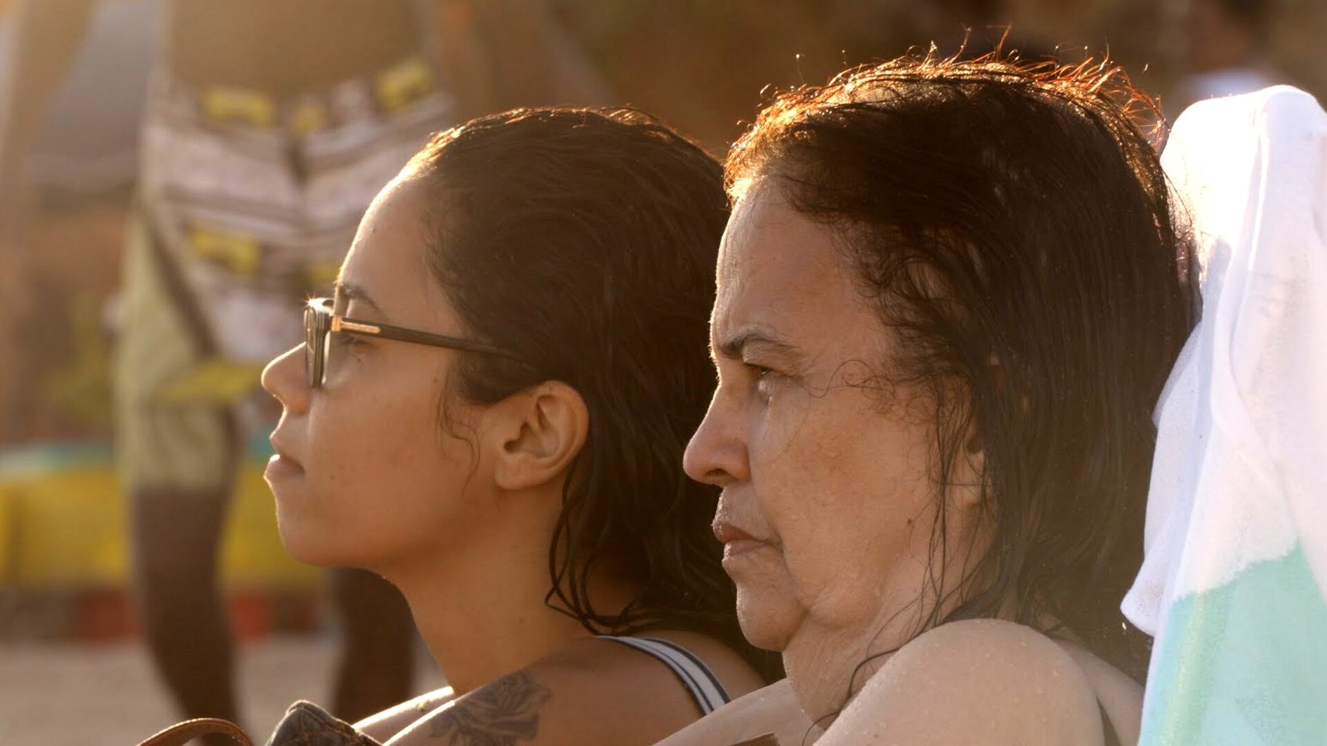 Letícia y Heliana, madre e hija, en un momento de tregua entre ellas.