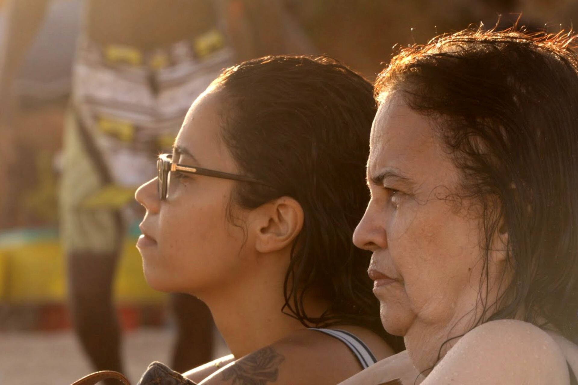 Letícia y Heliana, madre e hija, en un momento de tregua entre ellas.