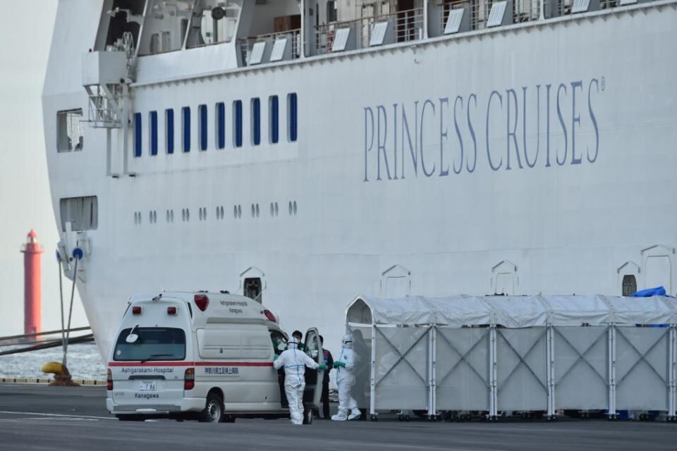 La cuarentena en el barco concluira el 19 de febrero.