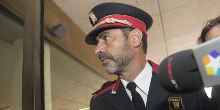 Josep Lluís Trapero, jefe de la policía catalana.