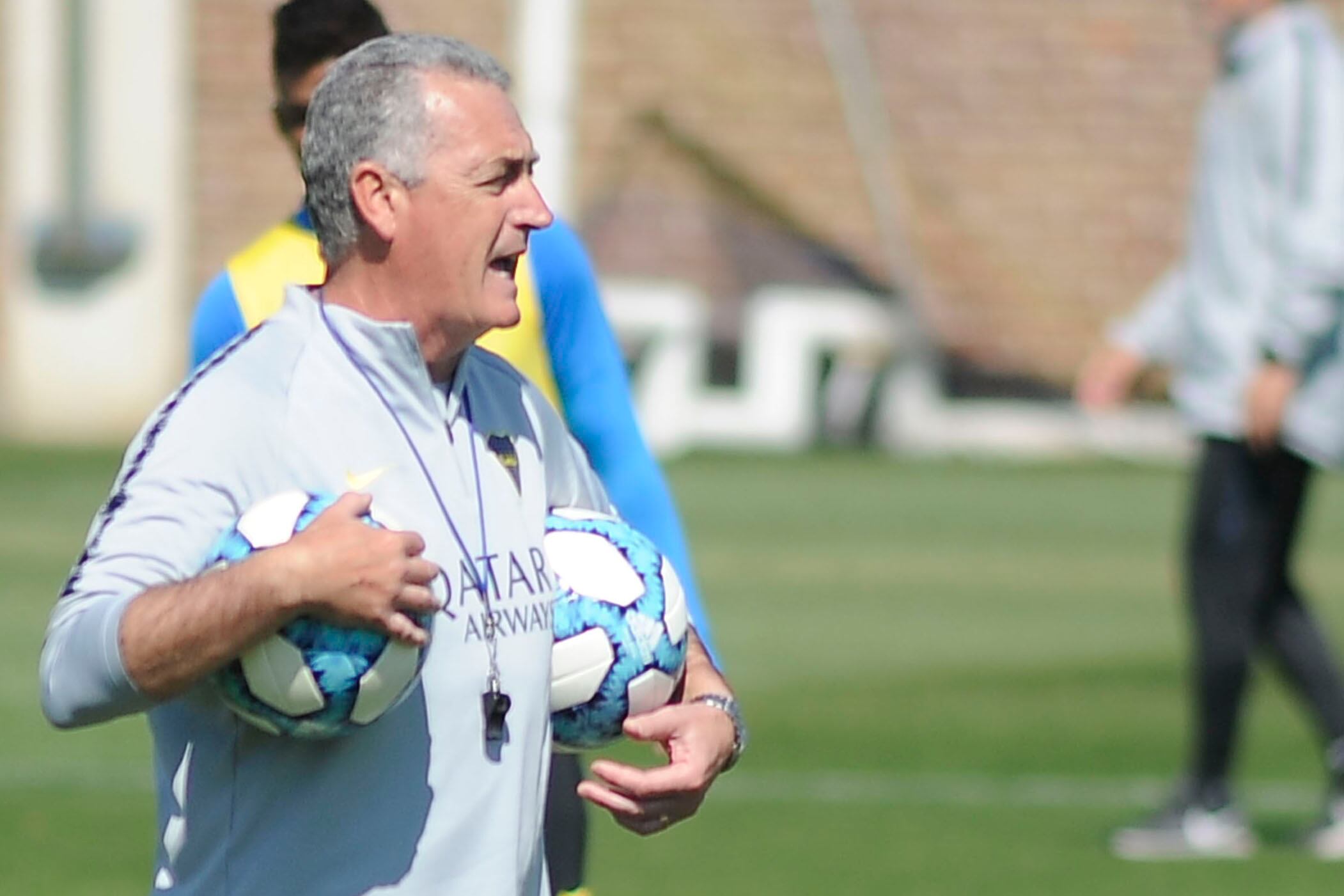 Gustavo Alfaro, DT de Boca Juniors.
