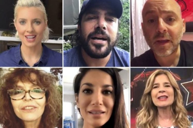 La versión vernácula de "Imagine" reunió a famosos entonando el himno de Lennon traducido como "Supón".