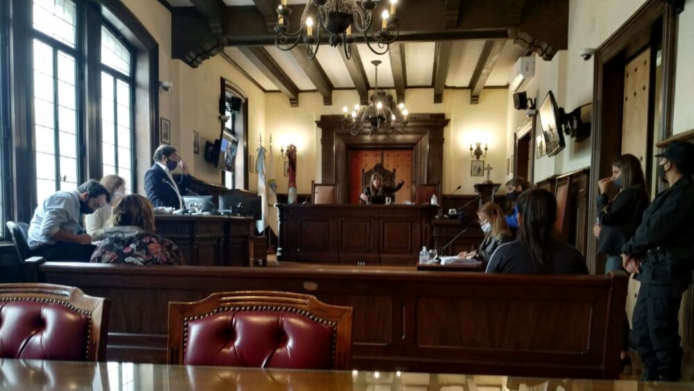 La audiencia de acuerdo pleno ante la jueza Mariana Catalano 