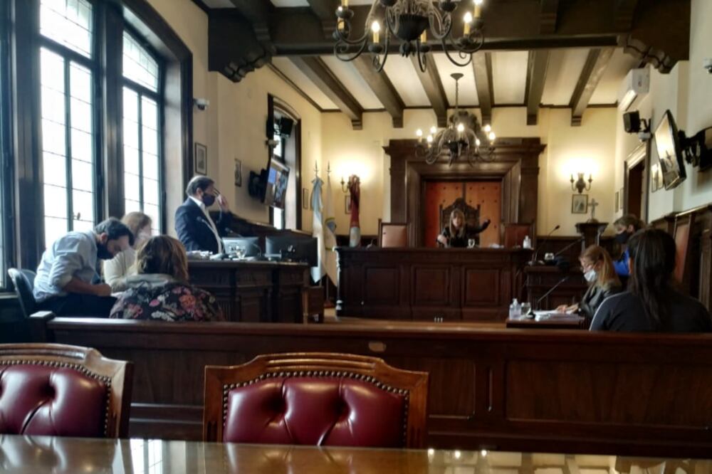 La audiencia de acuerdo pleno ante la jueza Mariana Catalano