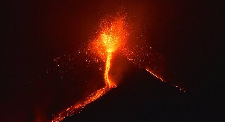 El Etna es el volcán en actividad más alto de Europa. 