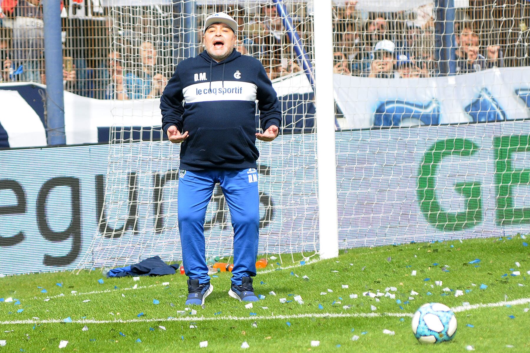 El recibimiento a Maradona dividió a algunos hinchas de Boca.