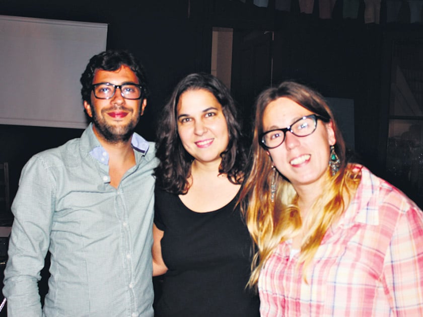 “El triángulo autor-texto-lector queda bien expuesto en la lectura”, dicen Magrino, Anich y Casal.