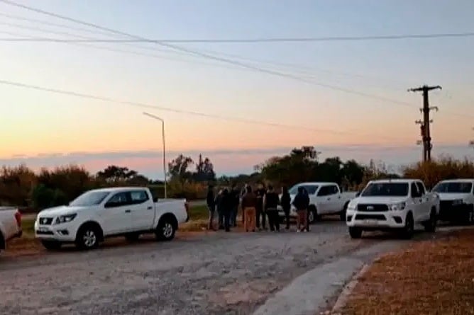 Los allanamientos en la zona rural permitieron el rescate de la víctima.