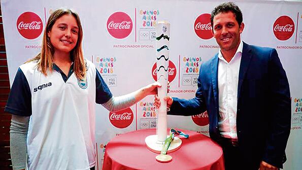 La empresa Coca-Cola es sponsor de los Juegos Olímpicos de la Juventud de Buenos Aires 2018.