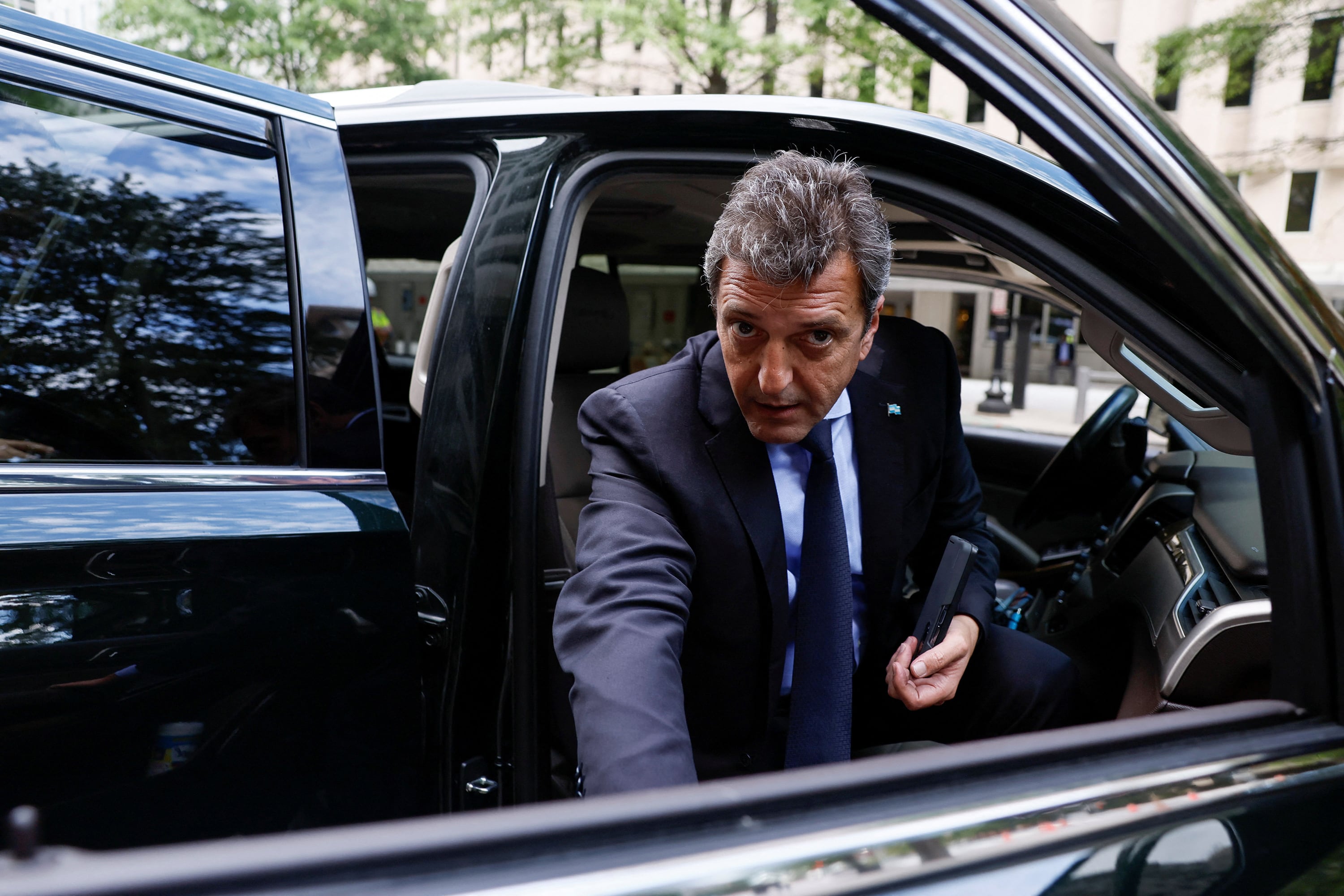 El exministro de Economía se mostró muy activo después del fallo de la Corte.