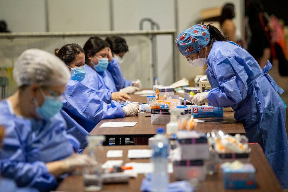 Son 248 los internados con coronavirus en unidades de terapia intensiva