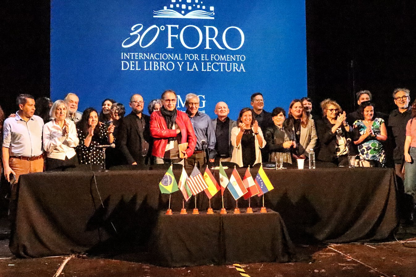 El encuentro reunió a autores de Argentina e Iberoamérica. 