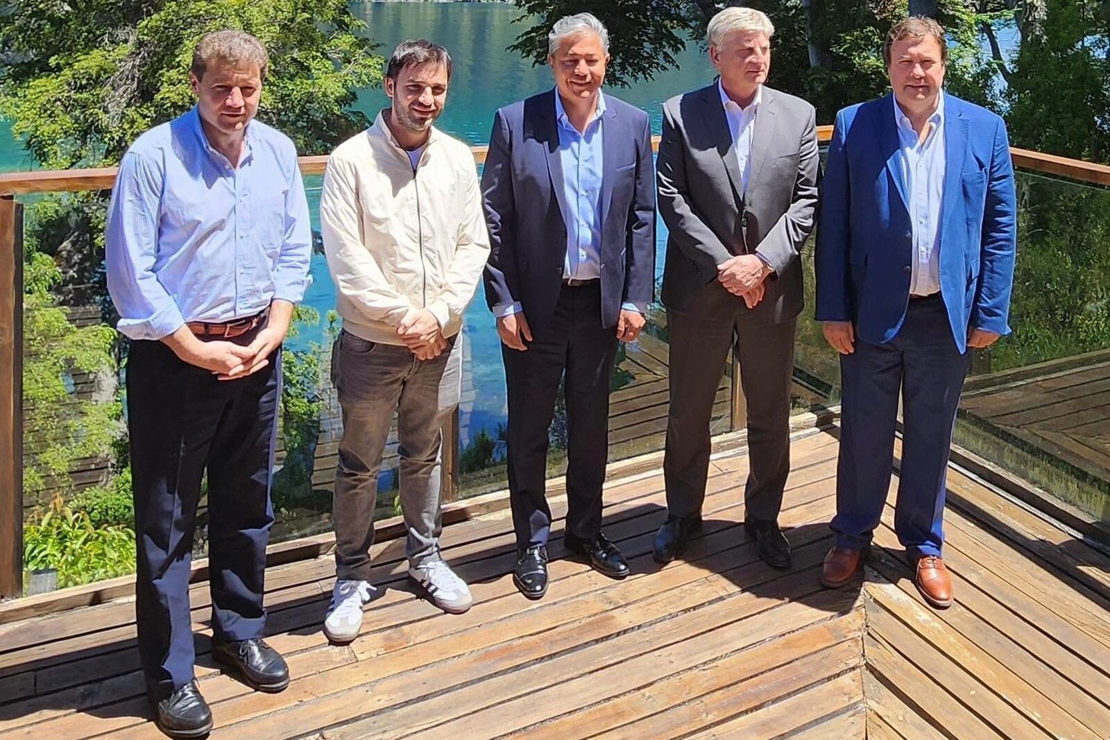 Los gobernadores patagónicos unidos.