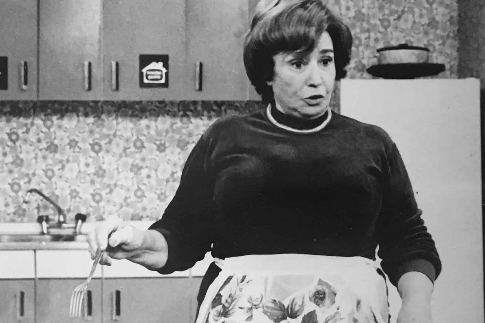 Doña Petrona, la pionera de las cocinera por TV en el país. 