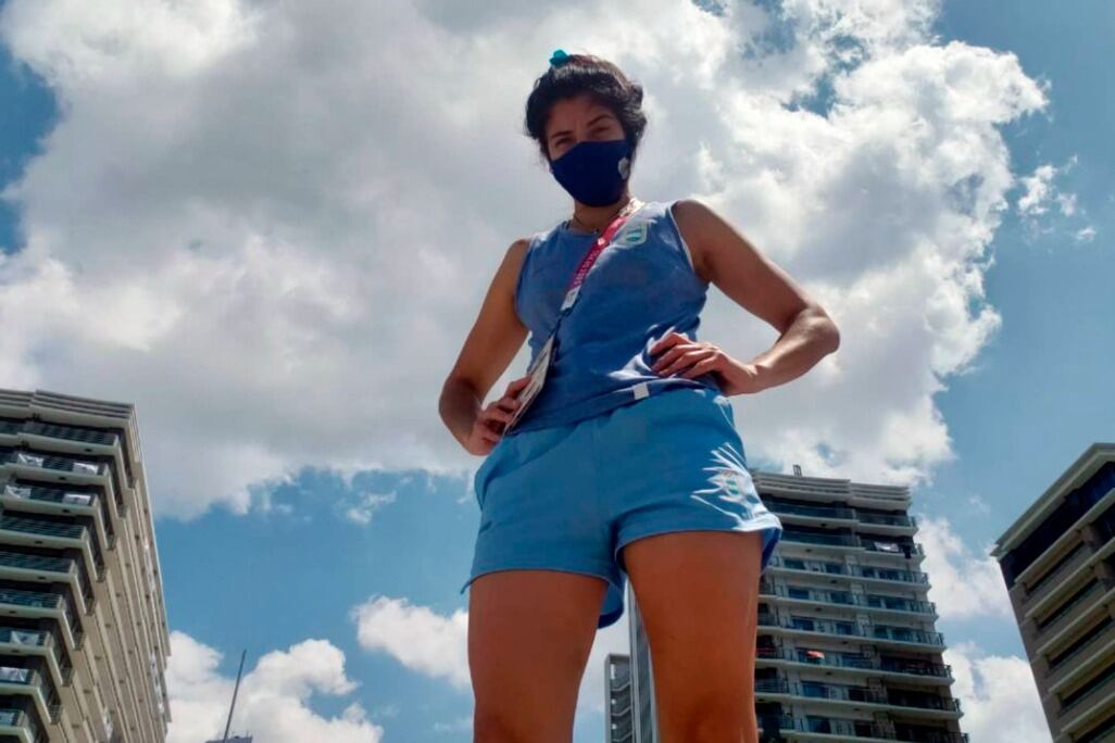 Dayana Sánchez, boxeadora olímpica cordobesa.