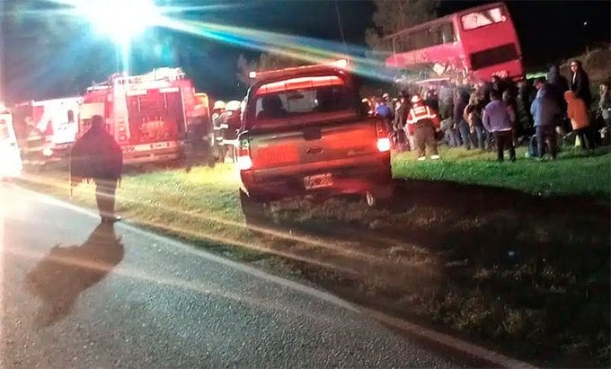 El siniestro sucedió en la noche del viernes.