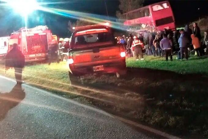 El siniestro sucedió en la noche del viernes.
