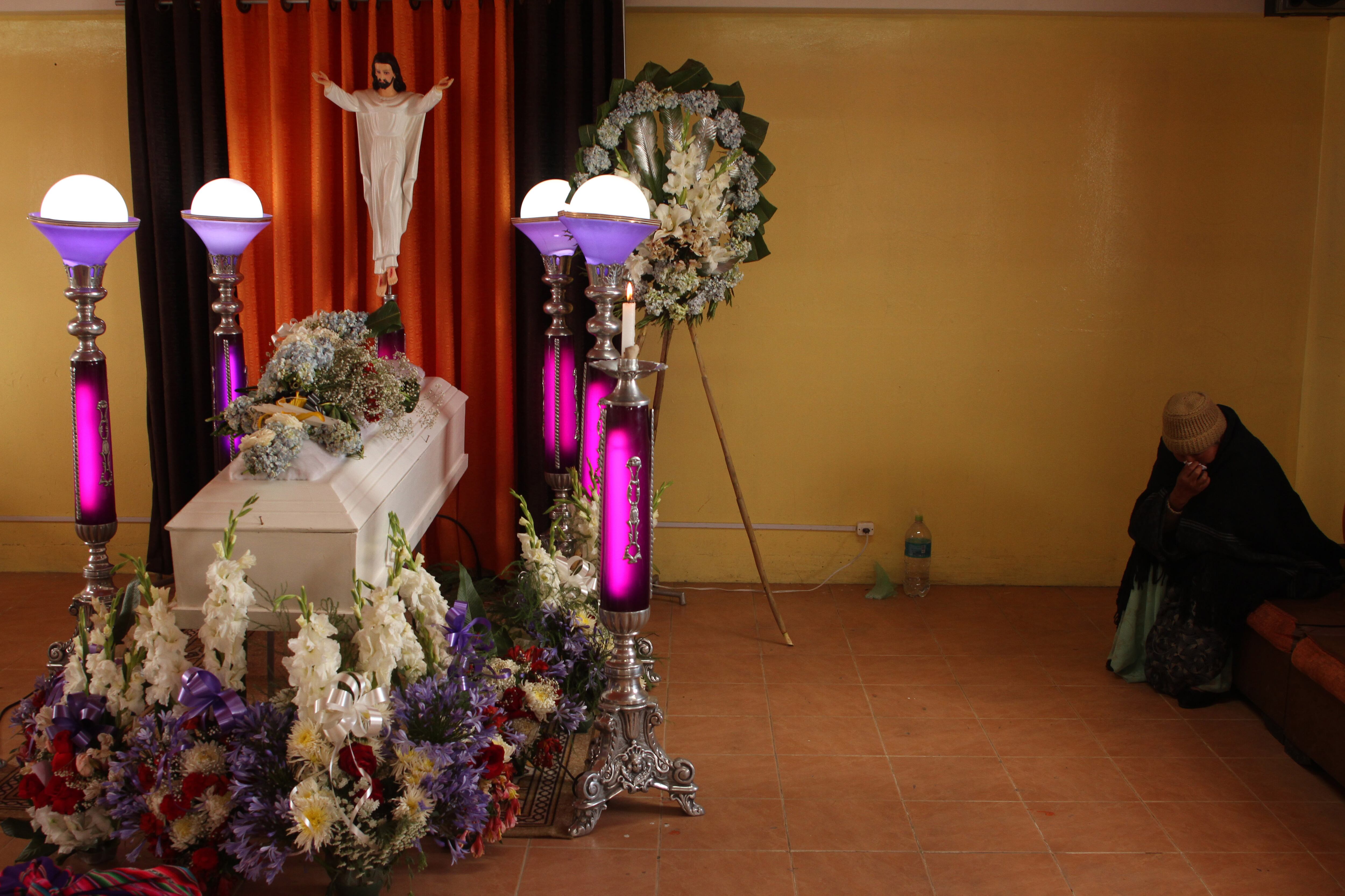 Funeral de una de las víctimas de la masacre de Senkata.
