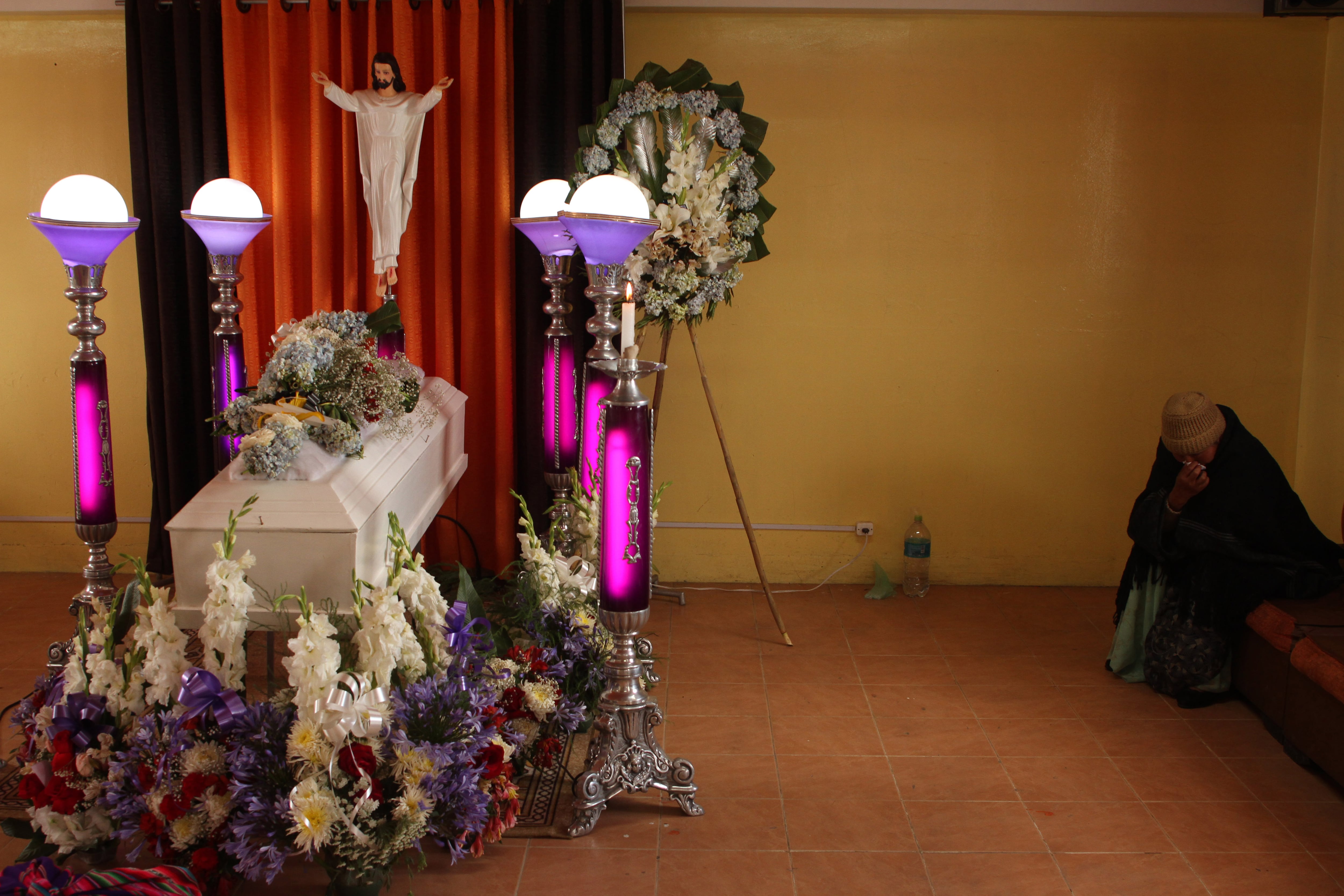 Funeral de una de las víctimas de la masacre de Senkata.