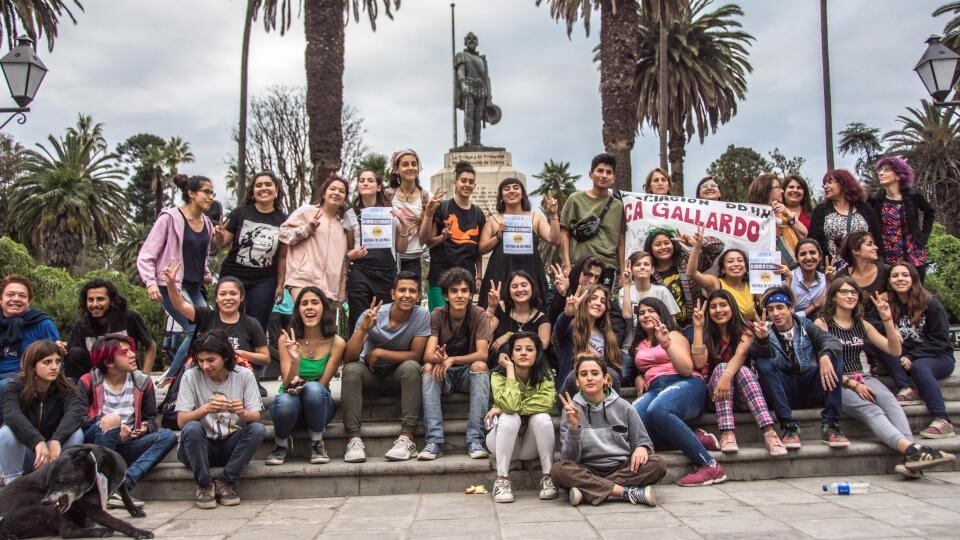 Estudiantes festejan la aprobación en Diputados el año pasado