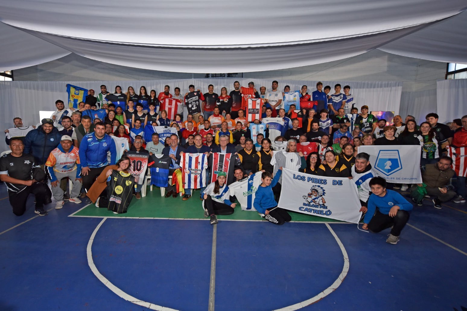 Los representantes de los clubes en La Pampa