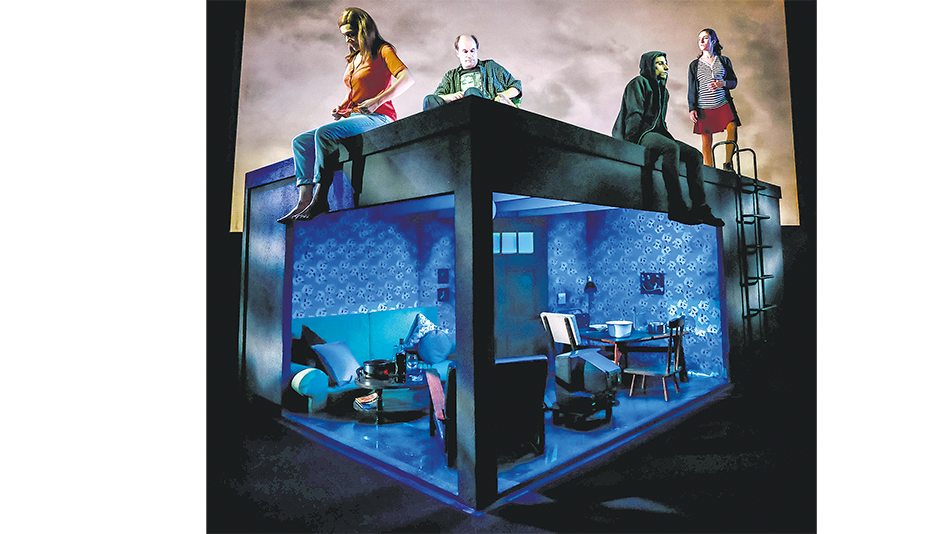 La obra está fuertemente atravesada por la idea del monólogo interior del que hablaba Foster Wallace.