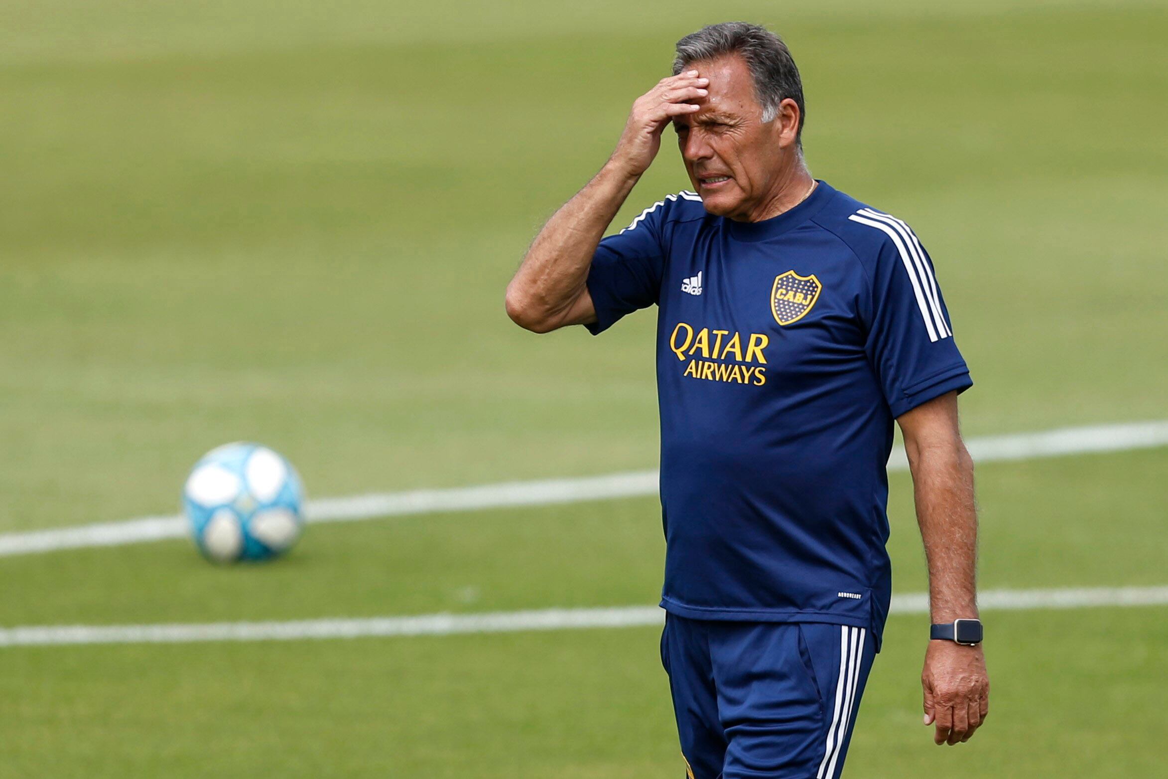 Miguel Angel Russo, DT de Boca Juniors.