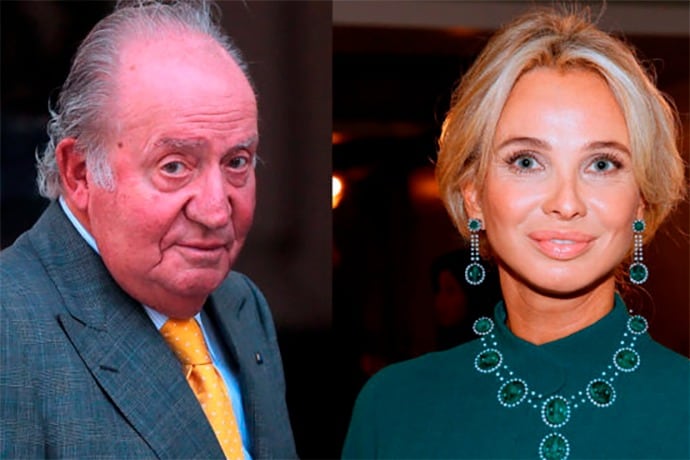 Juan Carlos y Corinna: una pálida historia de amor.