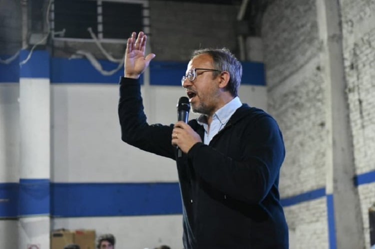 Dievo Valenzuela, jefe comunal de Tres de Febrero.