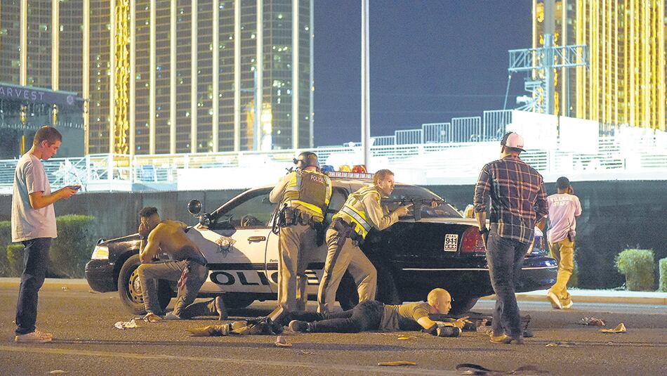 La masacre de Las Vegas es hasta el momento la que más cantidad de muertos y heridos causó en la historia de Estados Unidos.