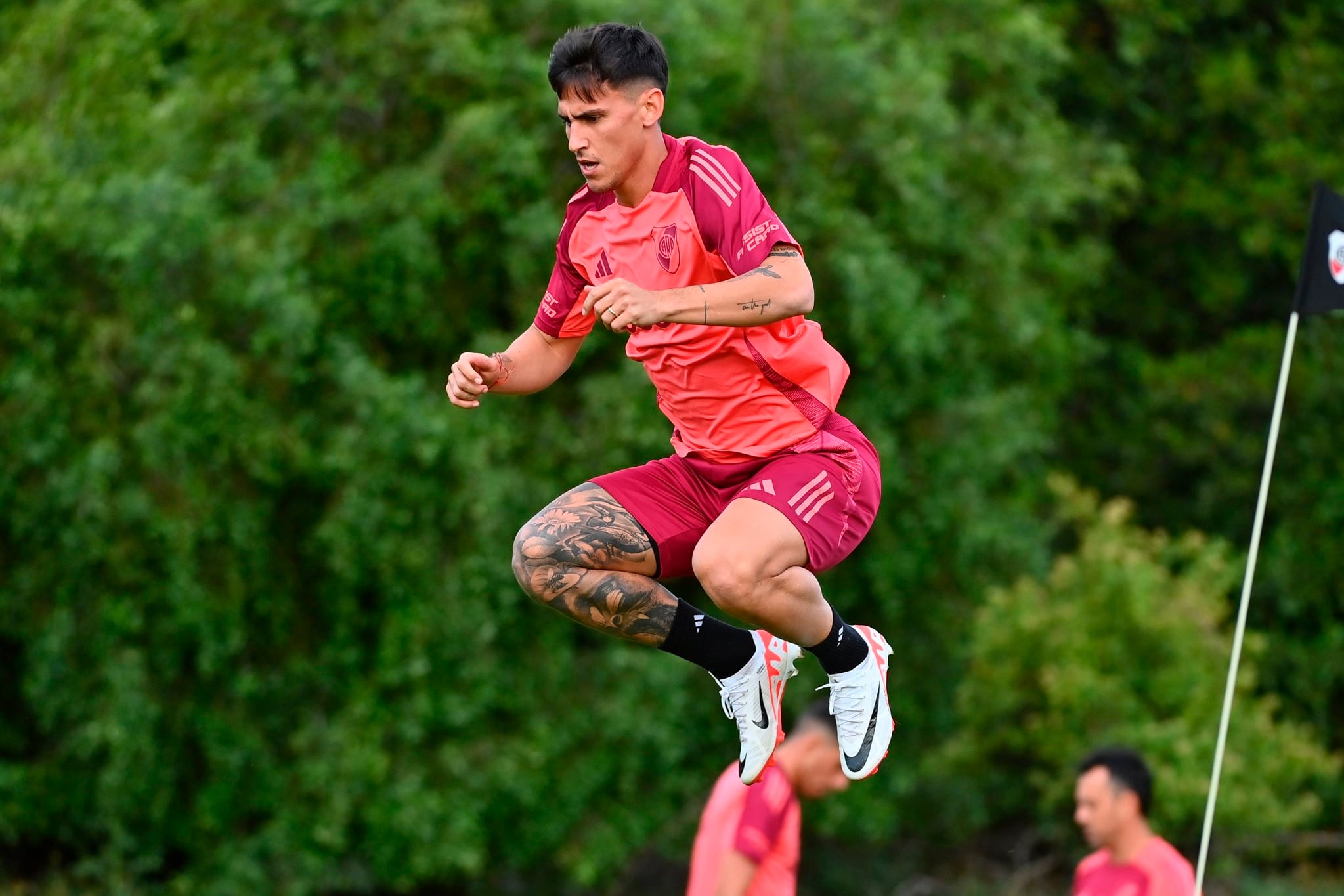 Rojas se entrena en San Martín de los Andes