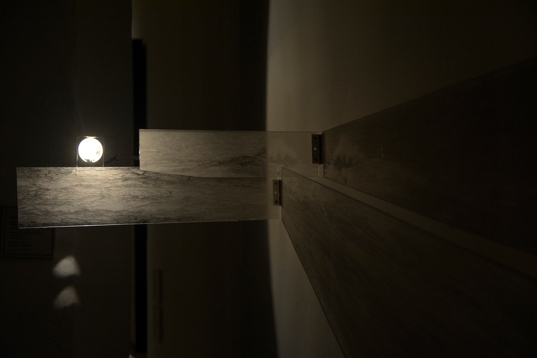 La desmaterializada pieza de Graciela Sacco arroja una sombra lúcida.