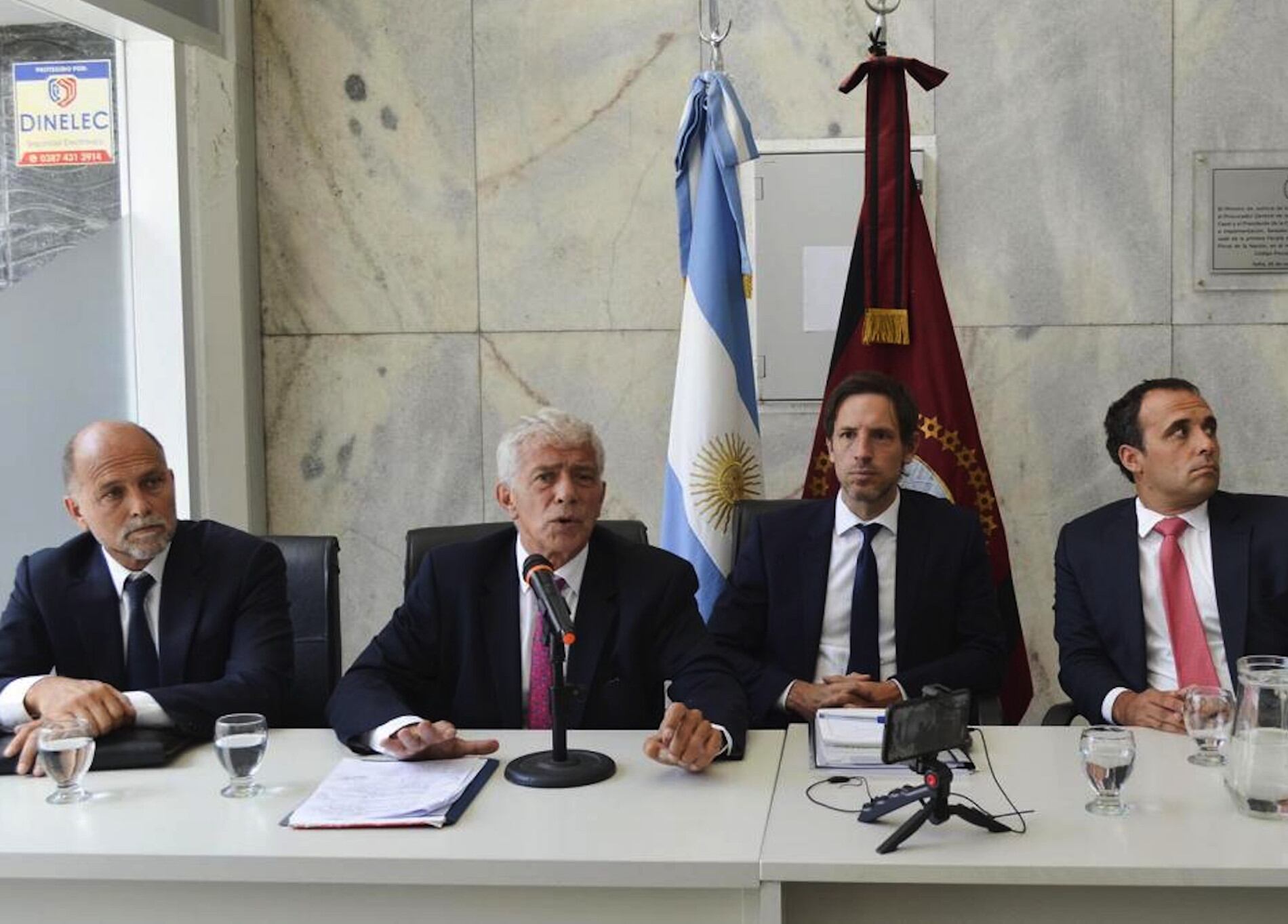 De izquierda a derecha, Diego Guerendiain, Cúneo Libarona, Alberto Nanzer y Nicolás Ramírez.