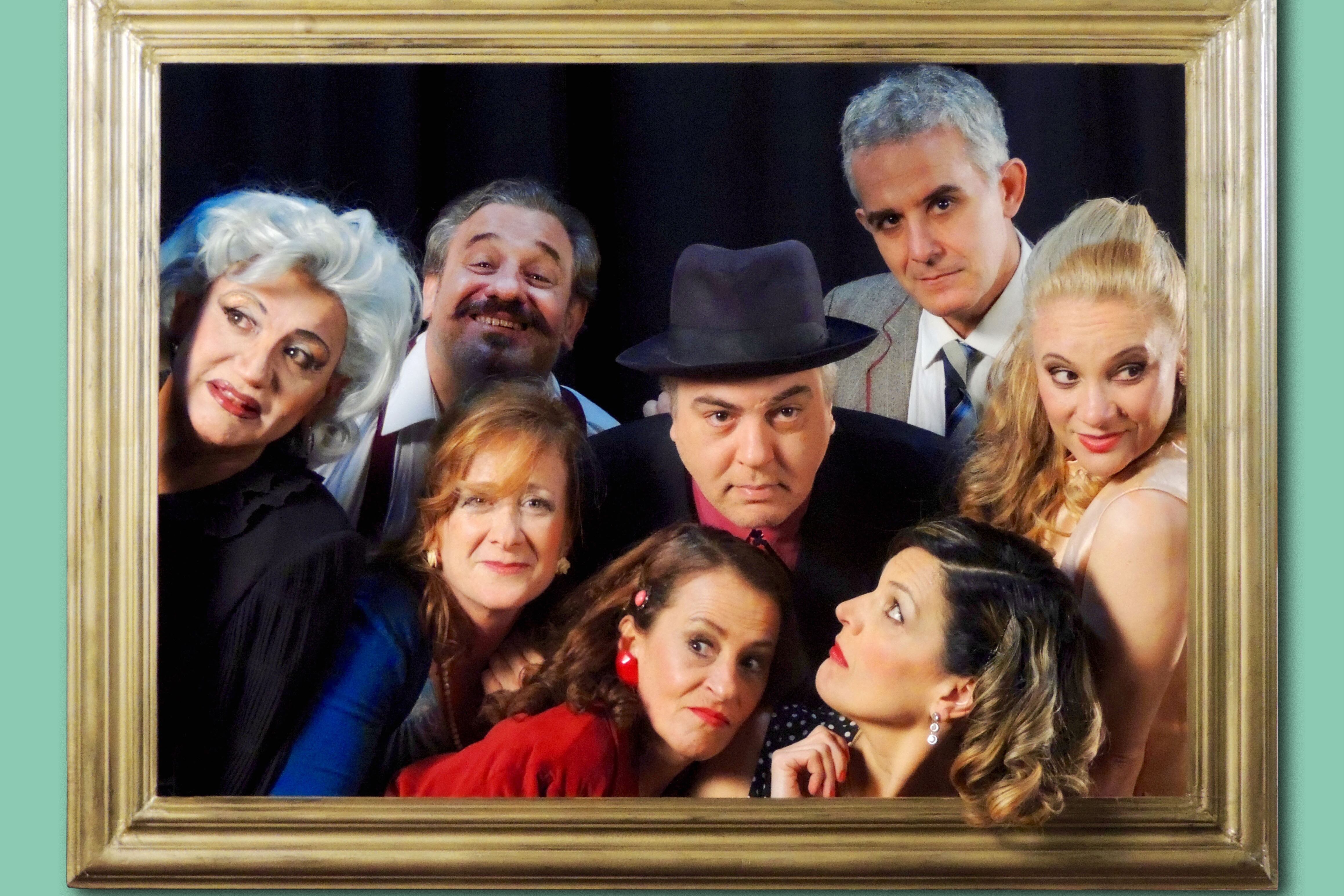 El elenco completo de Las de Barranco, bajo dirección de Alejandra Gómez.