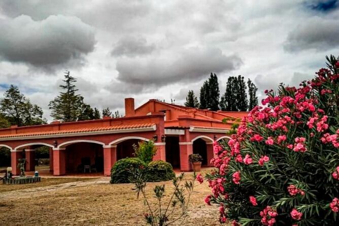 Una imagen de la casa construida entre 1985 y 1997.