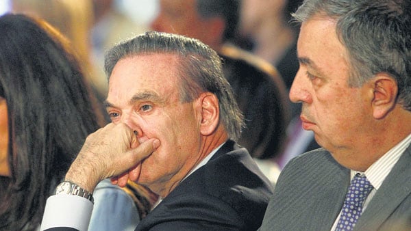 Miguel Pichetto y Rodolfo Urtubey, los senadores del Bloque Justicialista divididos por el proyecto de tarifas.