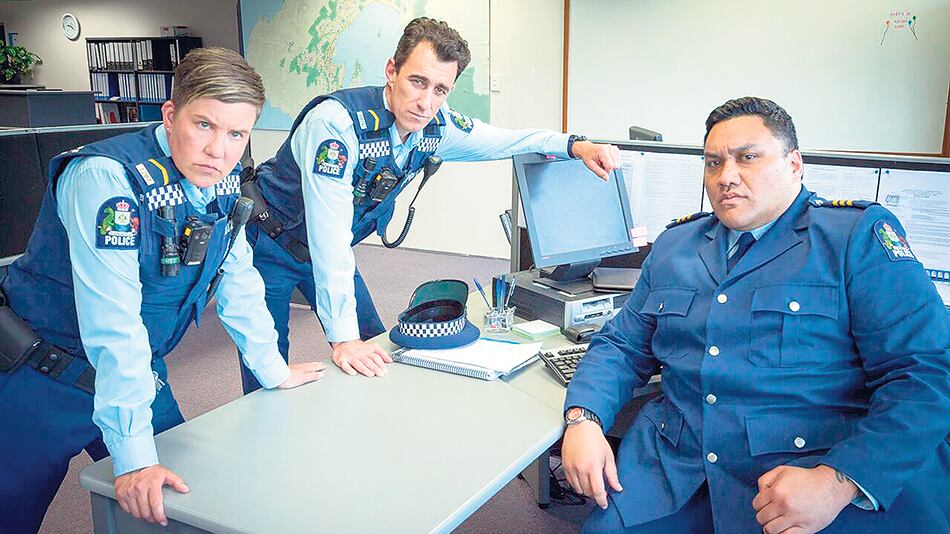 Maaka Pohatu encarna a un sargento muy pintoresco. El actor se define como “un nerd orgulloso”.