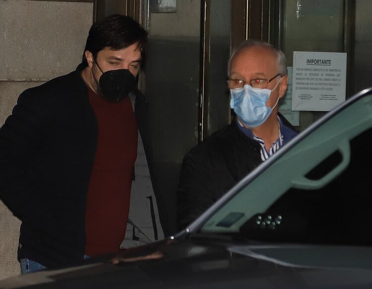 Daniel Gollán (derecha), ministro de Salud bonaerense, y su vice, Nicolás Kreplak. 